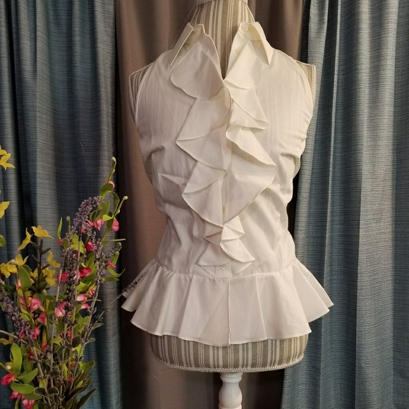 Ralph Lauren Tops - 🌻🌺🌻RALPH LAUREN NWT RUFFLE BLOUSE!!